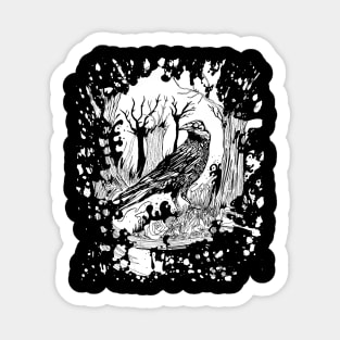 The Black Crow Sticker